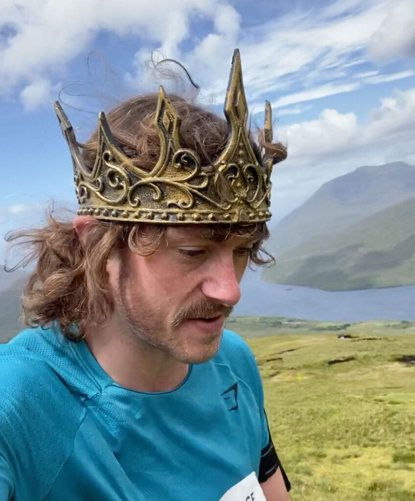 The King of Chemo running in Ireland